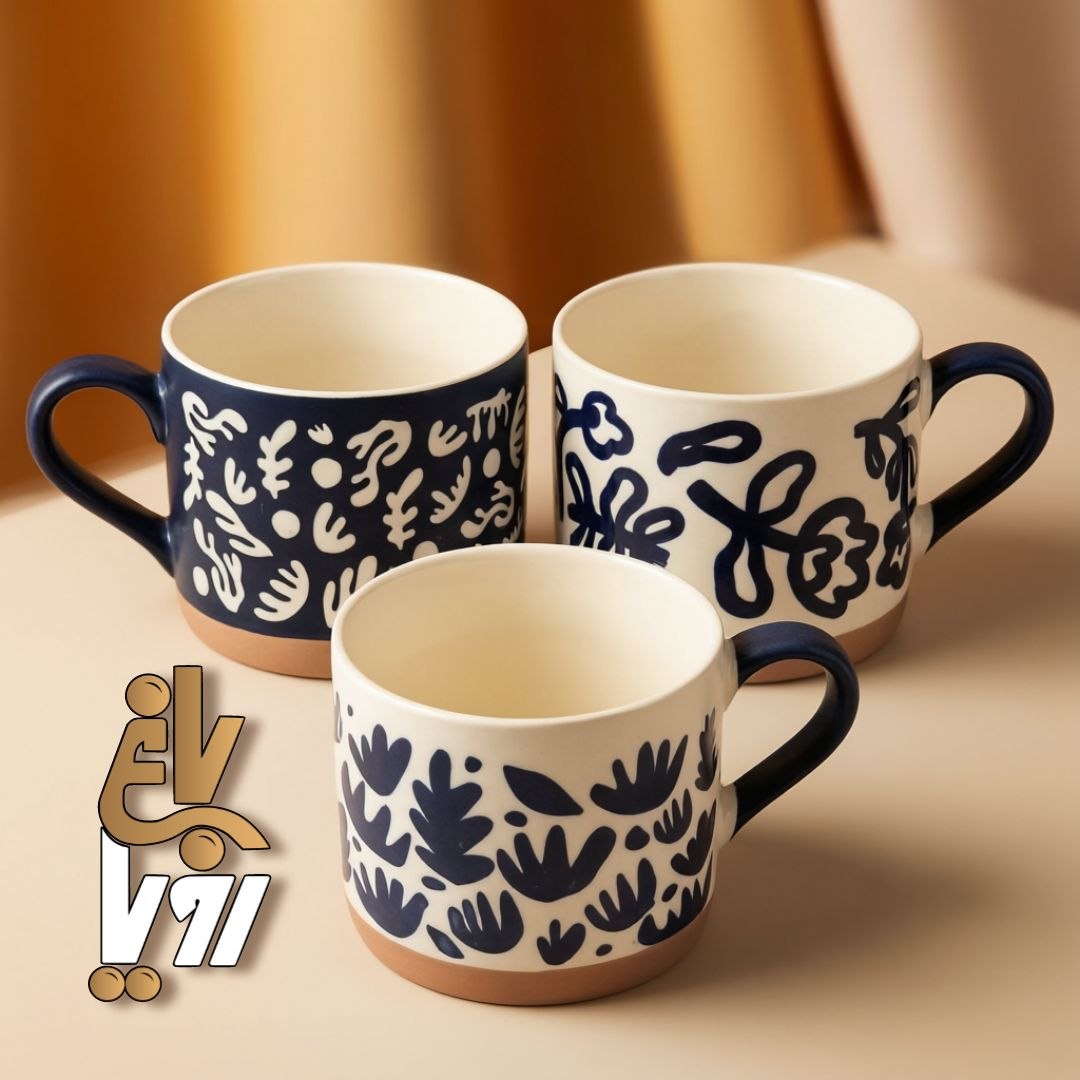 ماگ سرامیکی سورمه ای
