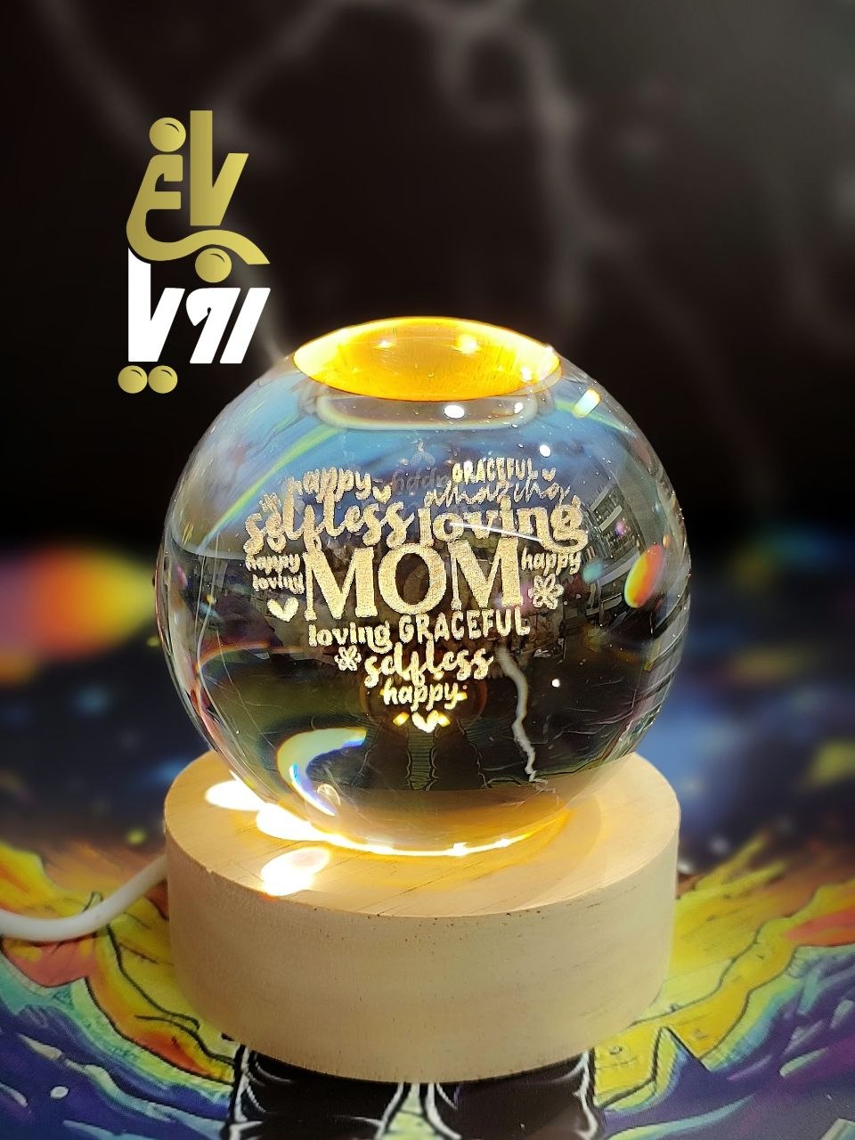 گوی کریستالی شب خواب سایز 6 Mom