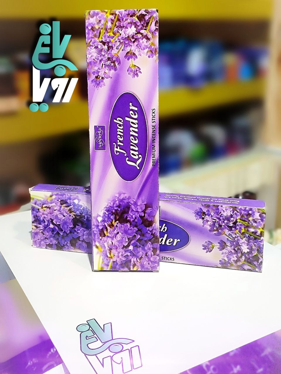 عود دستساز اسطوخودوس فرانسوی (فرنچ لوندر) برند ناندیتا 100 گرمی