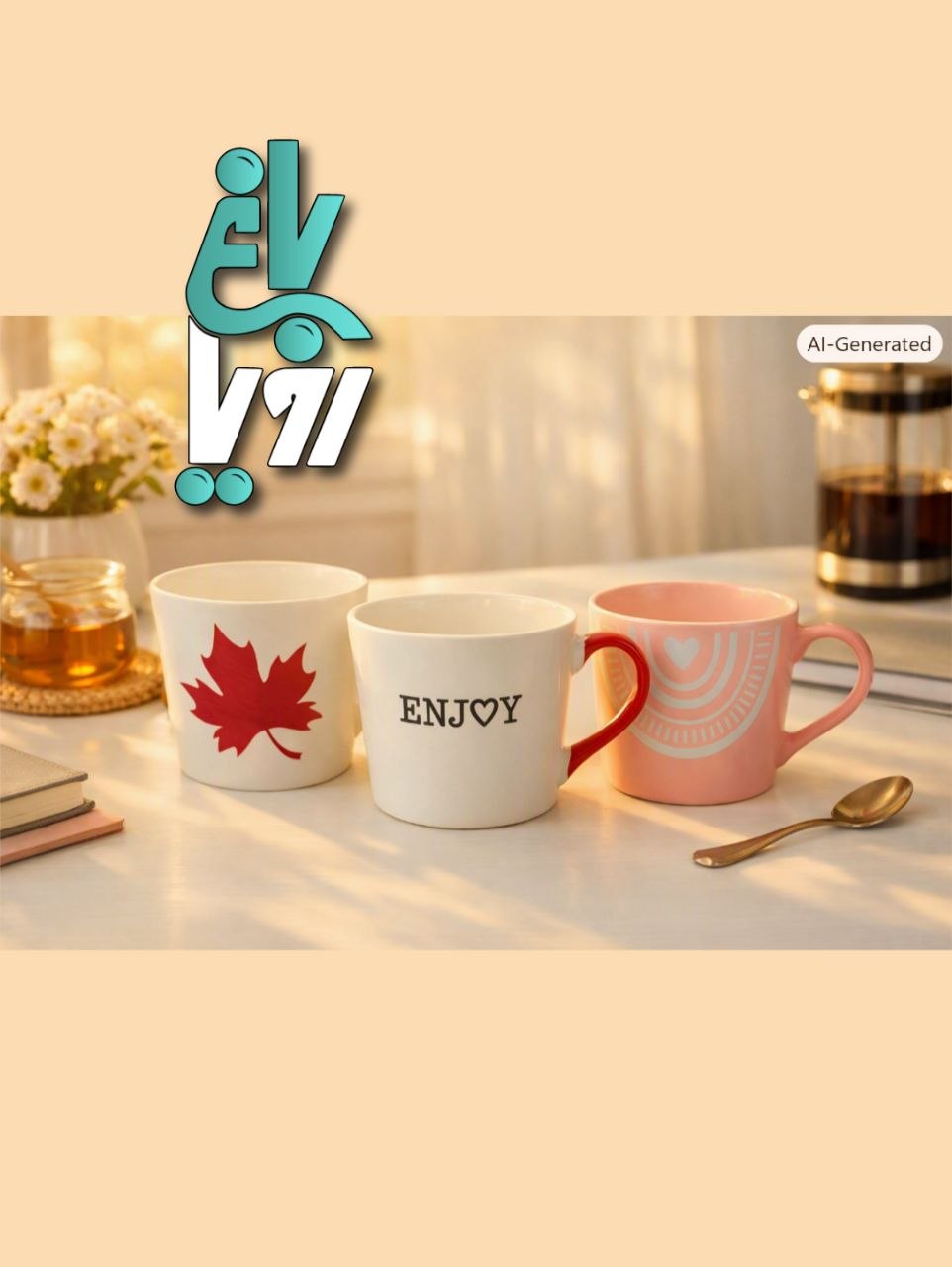 ماگ سرامیکی پینترستی